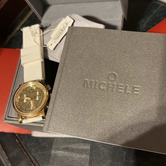 Michele gold sport sail sport watch - Picture 10 of 10